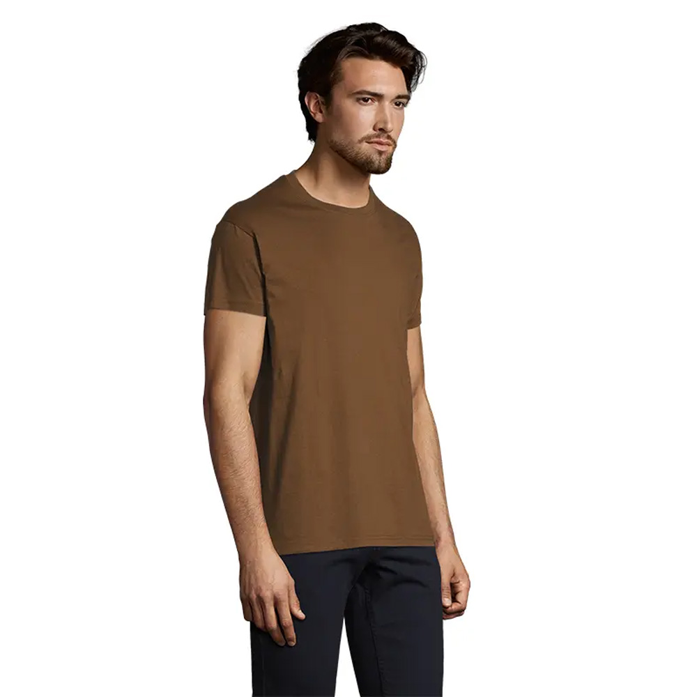 Polera algodón Imperial RP366 cuello redondo clásica para uso corporativo