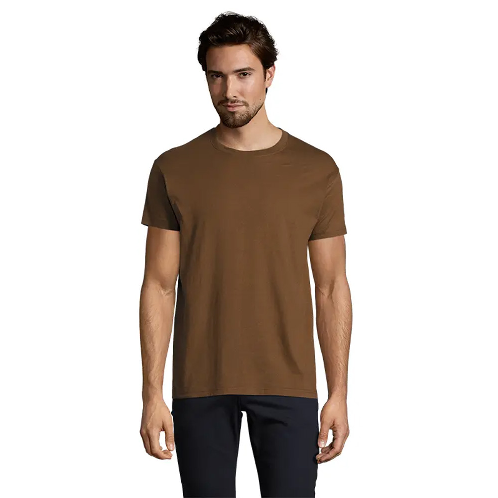Polera algodón Imperial RP366 cuello redondo clásica para uso corporativo