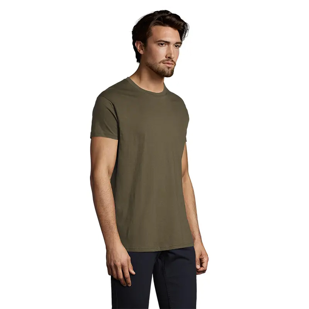 Polera algodón Imperial RP366 cuello redondo clásica para uso corporativo