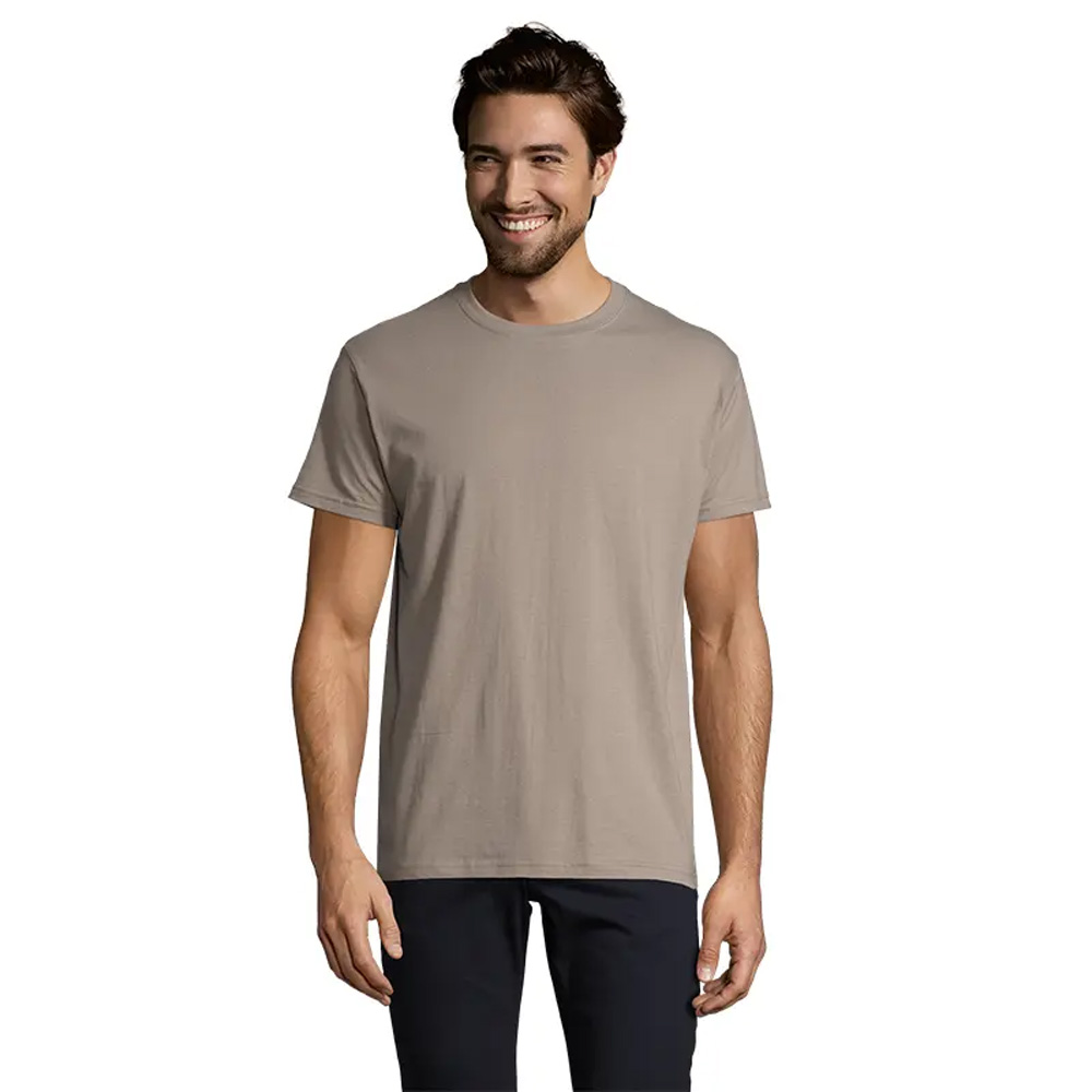 Polera algodón Imperial RP366 cuello redondo clásica para uso corporativo
