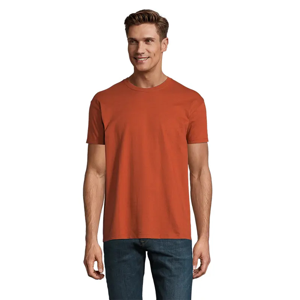 Polera algodón Imperial RP366 cuello redondo clásica para uso corporativo