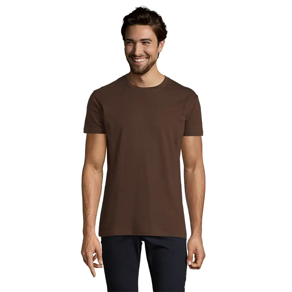 Polera algodón Imperial RP366 cuello redondo clásica para uso corporativo