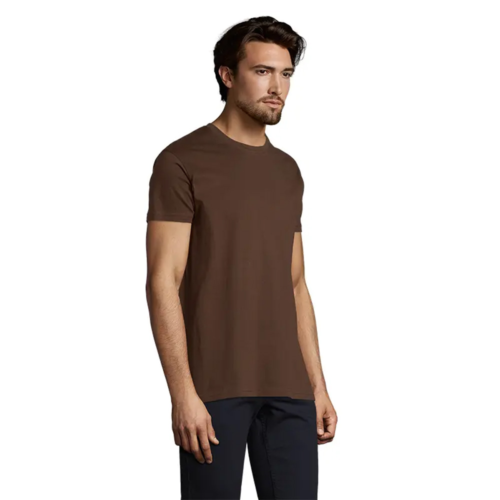 Polera algodón Imperial RP366 cuello redondo clásica para uso corporativo