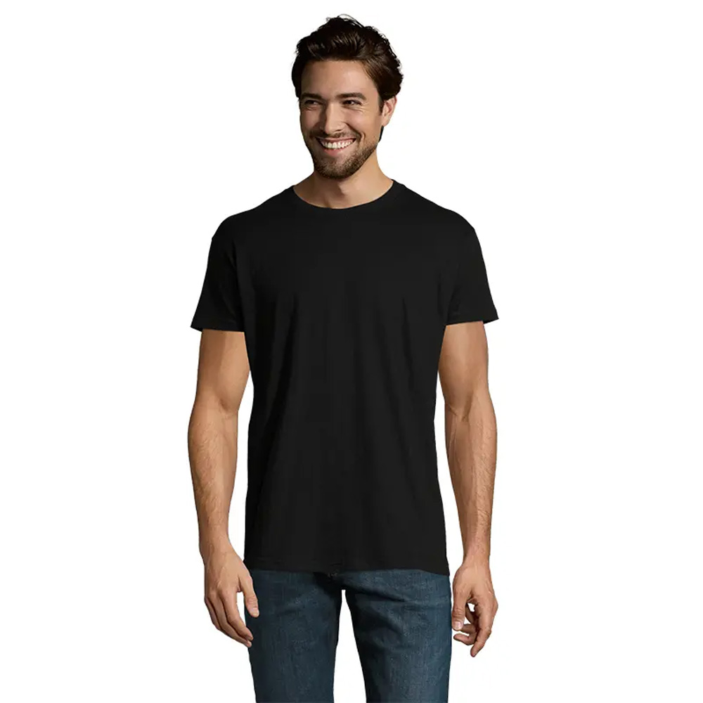 Polera algodón Imperial RP366 cuello redondo clásica para uso corporativo