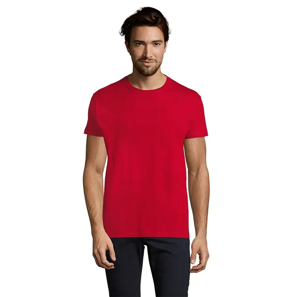 Polera algodón Imperial RP366 cuello redondo clásica para uso corporativo