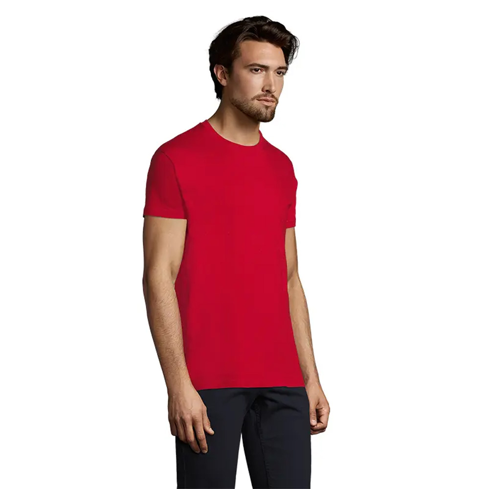 Polera algodón Imperial RP366 cuello redondo clásica para uso corporativo