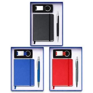 Set ejecutivo KIT65 con bolígrafo y libreta en estuche premium