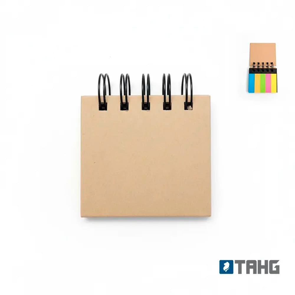 Set Memo Note con post-it y banderitas adhesivas.