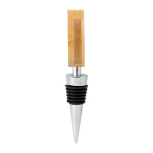 www.regalospro.cl-tapon-para-botellas-tap-cbv400-2 Tapón para botellas TAP con destapador y detalles de bambú.