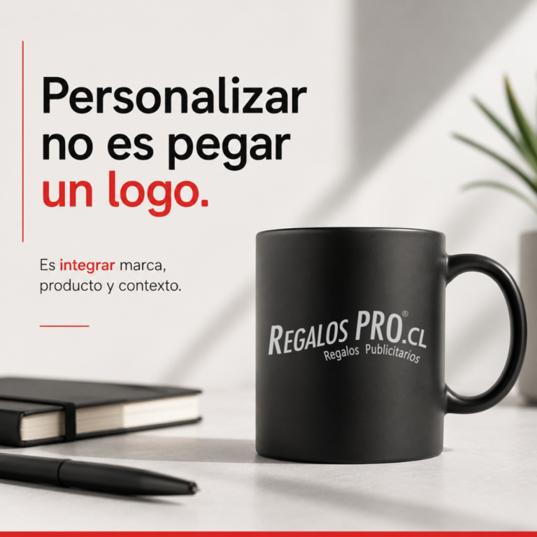 Personalización de regalos corporativos: cómo integrar el logo sin arruinar el producto