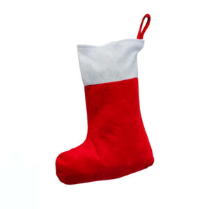 Bota Navideña Festive para regalos y decoración