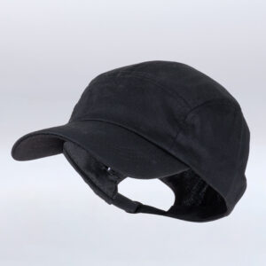 Gorro Jockey CHE negro de poliéster