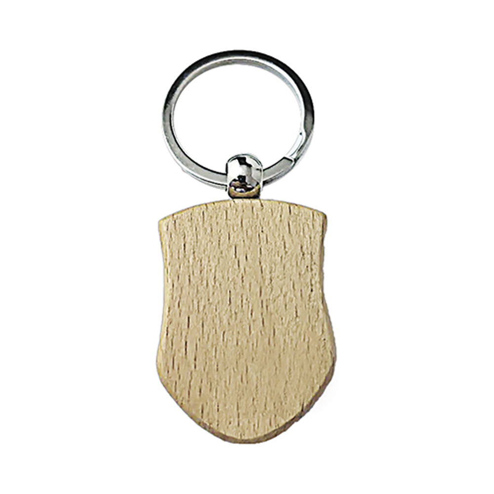 Llavero Escudo Bamboo Heritage de bambú natural