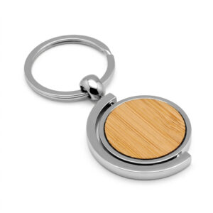 Llavero Metal Bamboo Premium con estuche negro