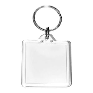 Llavero Transparente para Foto Personalizable