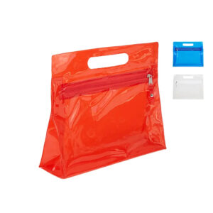 Necessaire Cristal Pouch de PVC transparente con cierre