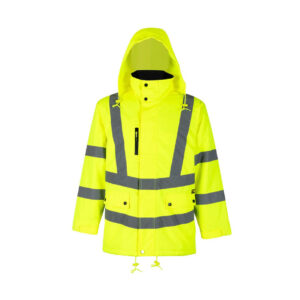 Parka Térmica Sentinel Hi-Vis Clase 3 para hombre con cintas reflectantes
