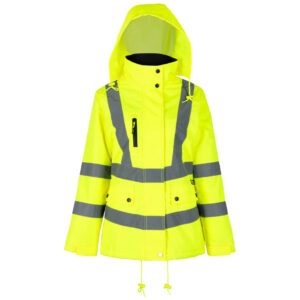Parka Térmica Sentinel Hi-Vis Clase 3 para mujer con cintas reflectantes