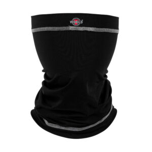 Bandana Practical Line Unisex color negro para protección contra frío, viento y polvo en trabajos exteriores.