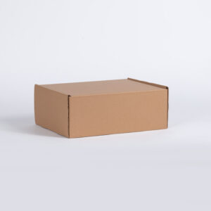 Caja EcoPack Max autoarmable de cartón kraft natural