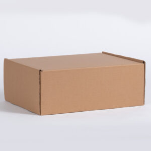 Caja EcoPack Ultra autoarmable de cartón kraft natural