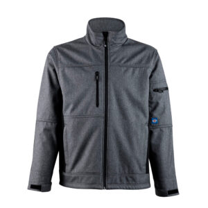 Chaqueta Free Action para hombre con cierre impermeable y detalles reflectivos