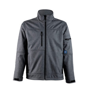 Chaqueta Industrial FlexExpert para hombre con cierre impermeable y detalles reflectivos
