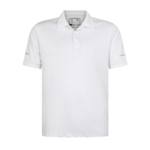 Polera Polo WorkDry Manga Corta Hombre disponible en blanco, rojo, azulino y azul para uniformes corporativos.