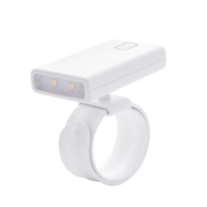 Linterna Muñeca EVA con brazalete ajustable, luz LED recargable y carga USB-C para actividades outdoor y trabajo.