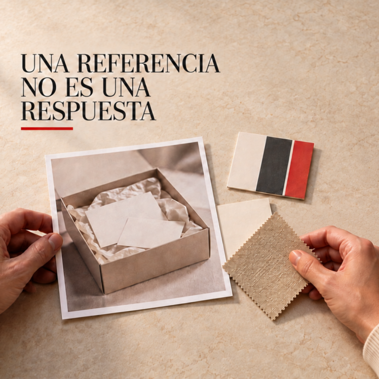 Una buena referencia no es una buena respuesta